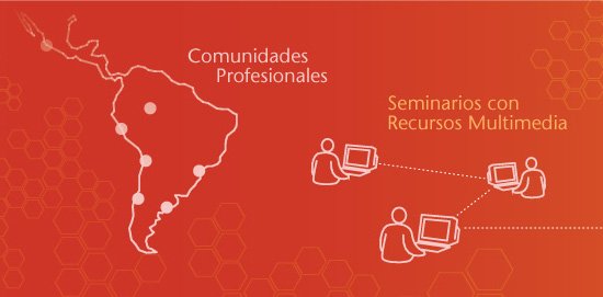 Comunidades Profesionales, Seminarios con recursos multimedia